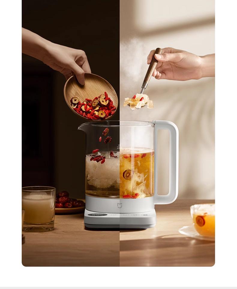 Xiaomi N1 Health Pot: 1.5L Electric Tea and Water Kettle with Constant Temperature and Tea Strainer, 800W