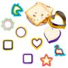 Sandwich Cutter, Cookie Cutters, Cookie Stamps And Sealer Vegetable Cutters For Kids Sandwich Maker Lunchbox Bento Box DIY Lunch