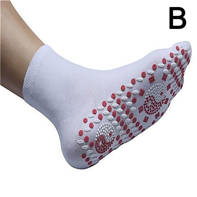 Самонагревающиеся магнитные носки для женщин и мужчин, носки с самоподогревом, магнитотерапия, удобные зимние теплые массажные носки, прессинг