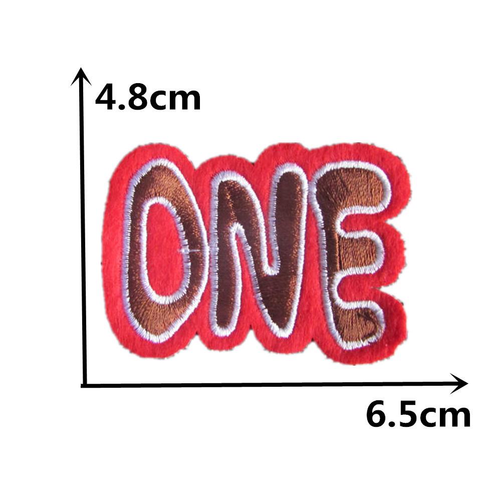 Letter Embroidery Hot Melt Adhesive Ironing Badge Cloth Sticker Diy Sewing Decorative Clothing Accessories Patch Cloth Sticker