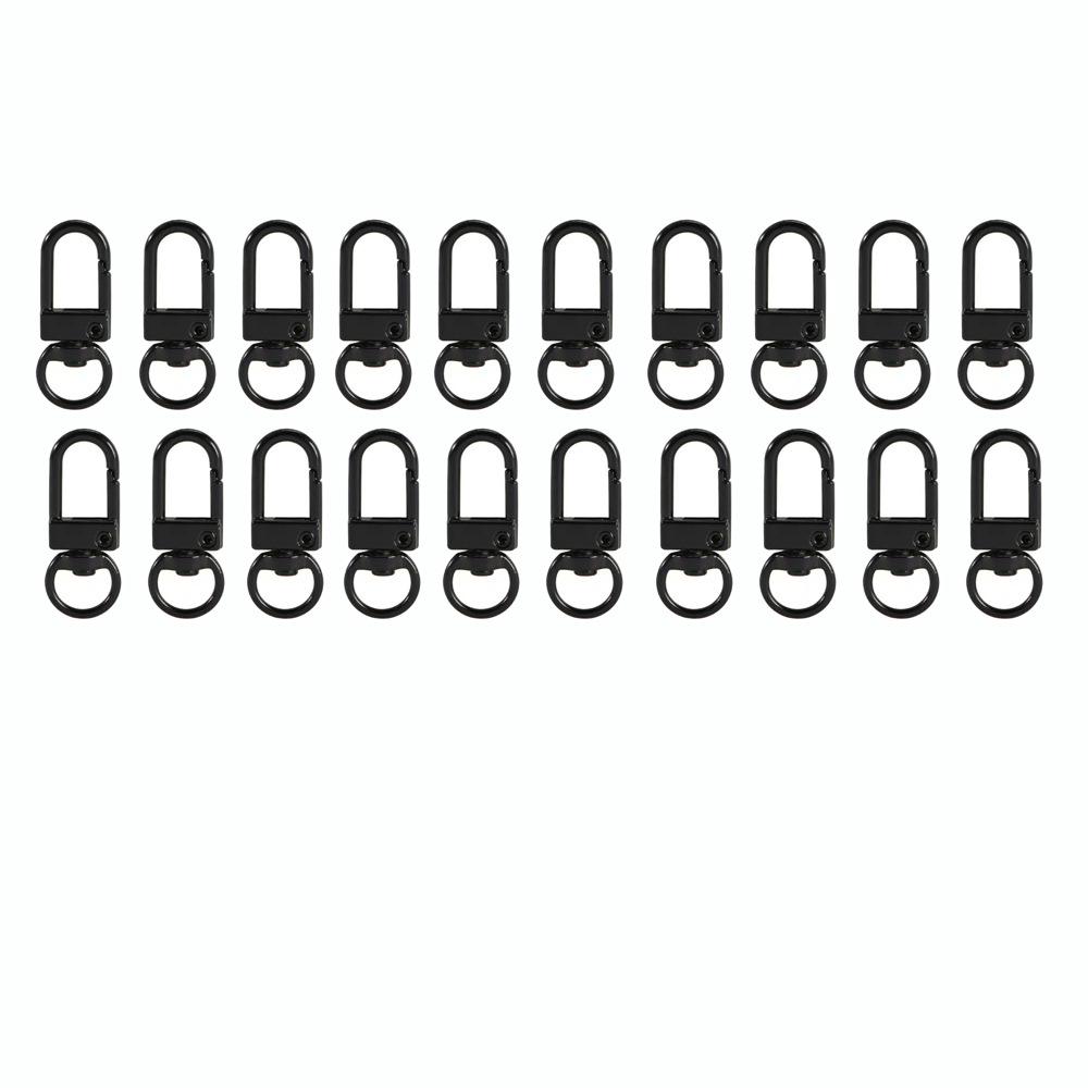 3cm Alloy Latch Handbag Hardware: Electroplated Door-Type Buckle Hook & Keychain