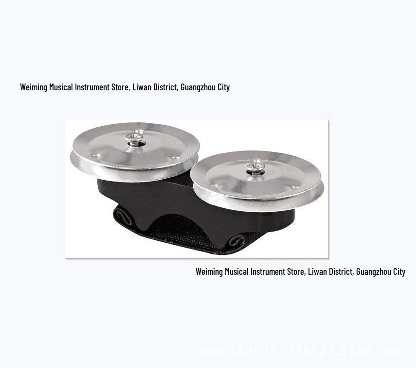Hand-Cranked Metal Finger Percussion Bell Box Drum Companion