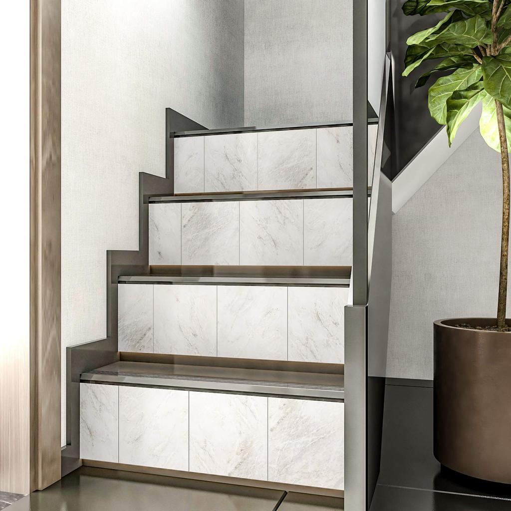 VEELIKE Floor Floor Flooring Floor Marble Remake Floor No Adhesive Just Put It DIY Stain Pet Set of 12 Sheet, Tile, Sheet, Tile, Sheet, Sheet,