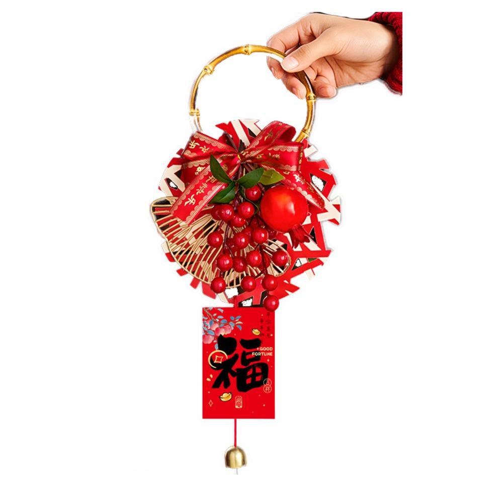 Traditional New Year Decorations Handcrafted Door Handle Decorations Spring Festival