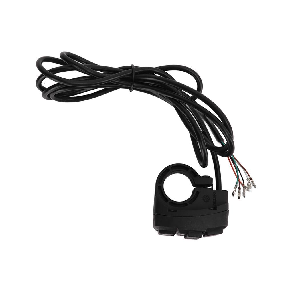 3 in 1 Electric Bike Light and Horn Switch Wearproof Electric Bicycle Turning Light Switch36V
