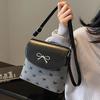 Popular Bow Bag Women's New Trendy Fashion Crossbody Bag Ins High End Single Shoulder Bucket Bag