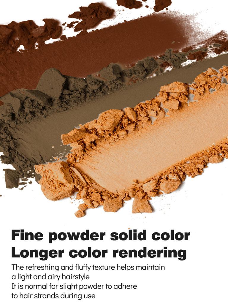 1 шт. водостойкая пудра для затенения линии роста волос, средство для макияжа лба для женщин и девушек, повседневный водостойкий, устойчивый к поту, естественный вид