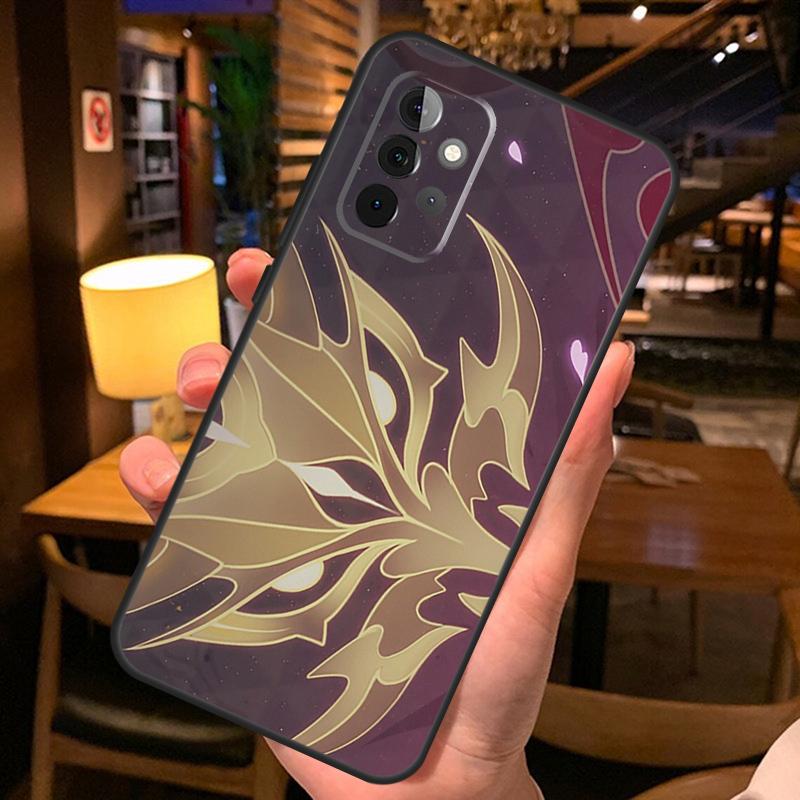 Чехол Genshin Impact Аратаки Итто для Samsung Galaxy A56 A36 A54 A34 A14 A06 A16 A26 A12 A32 A52 A13 A33 A53 A15 A35 A55