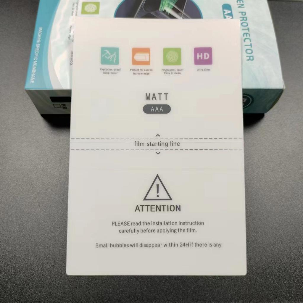 Высокоточный интеллектуальный резак для гидрогелевой пленки TPU для 8-дюймовой матовой антибликовой пленки