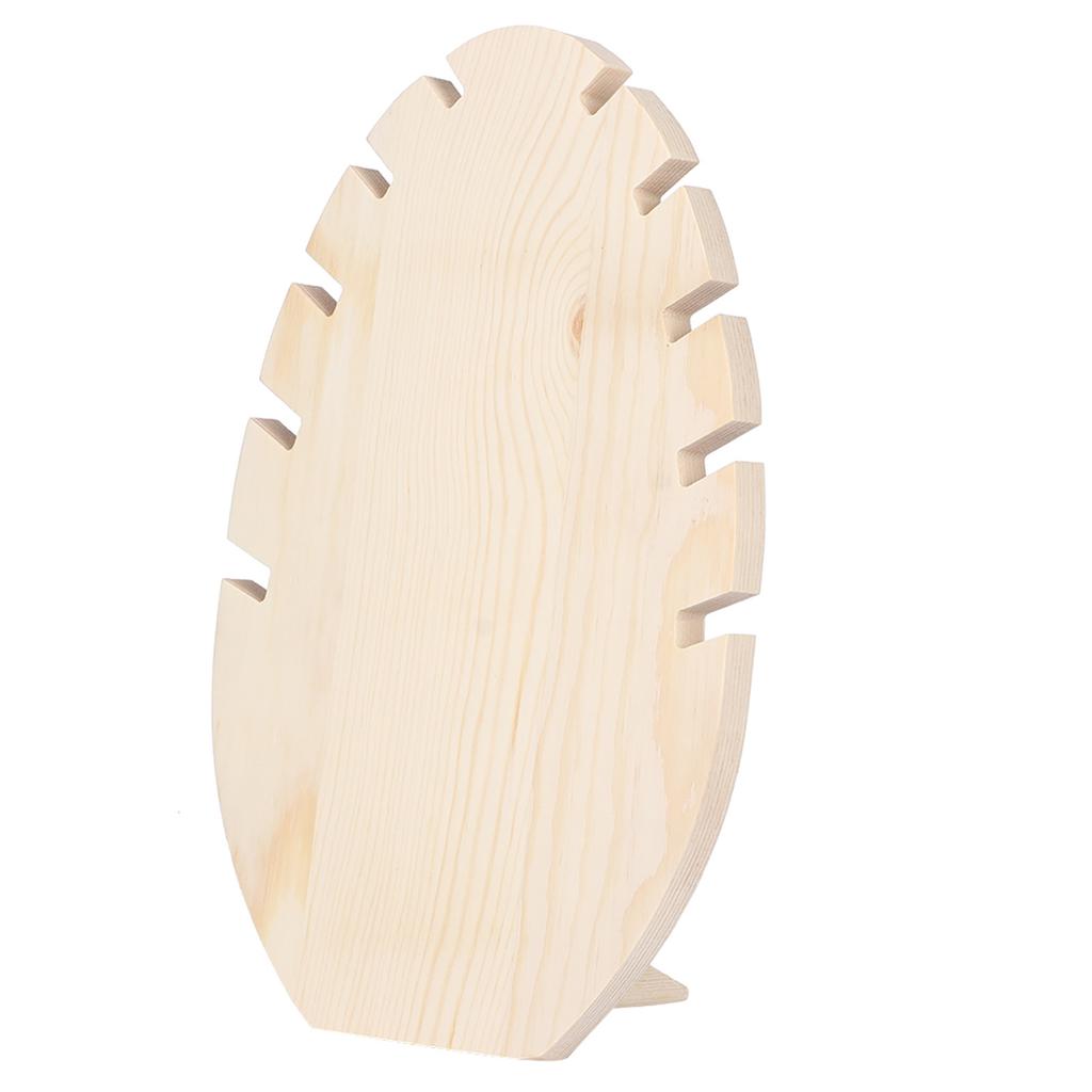 Подставка для ювелирных изделий из дерева, настольный органайзер для ожерелий, держатель для хранения