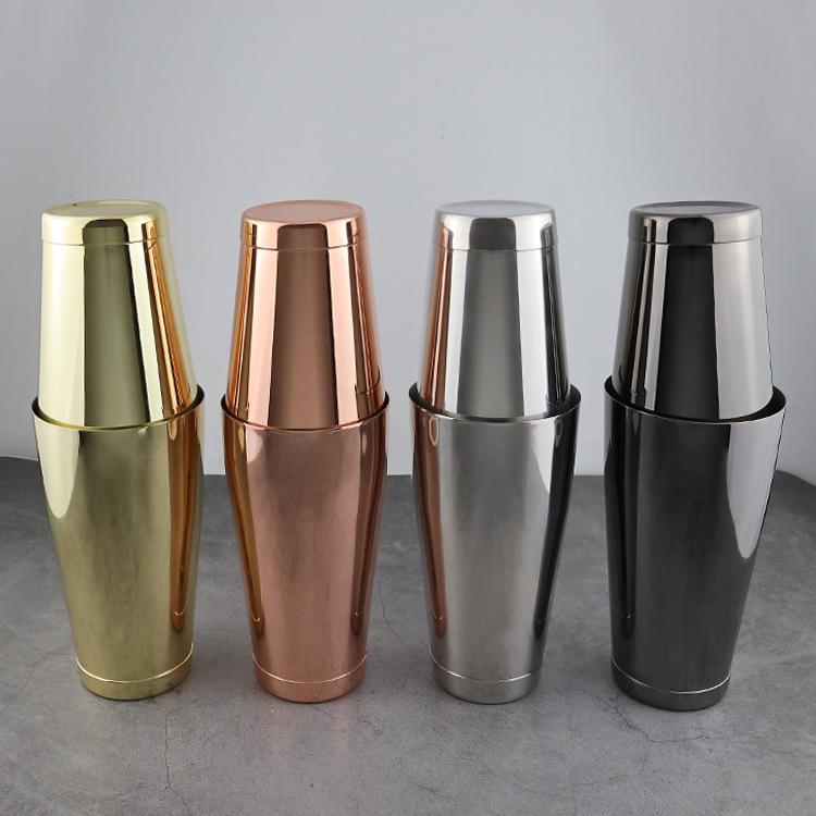 American Stainless Steel Boston Cocktail Shaker Tools