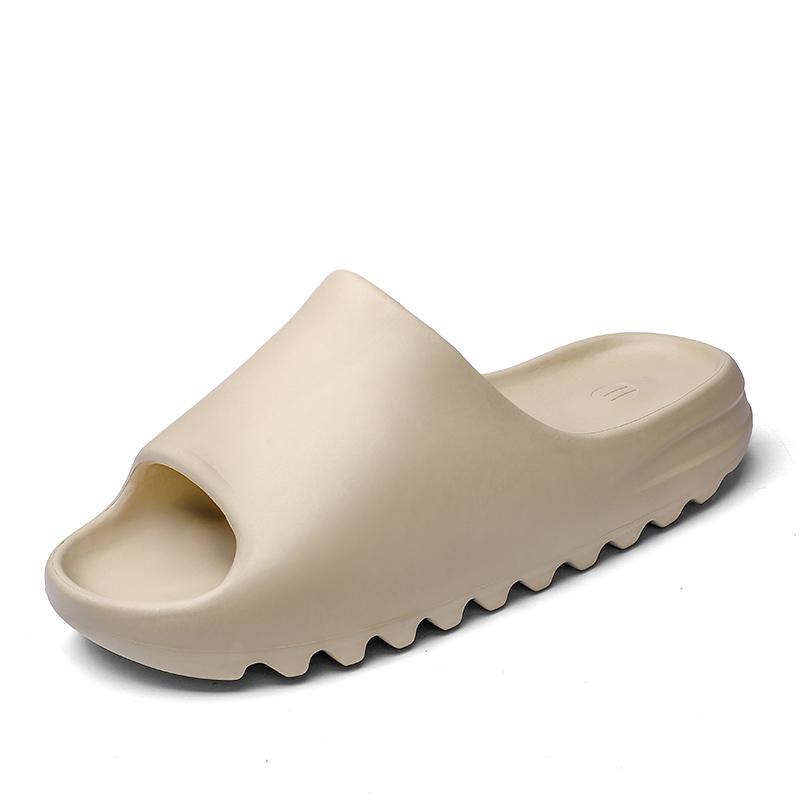 Модные унисекс толстые подошвы дизайнерские женские Kanye 2024 летние модные женские беговые садовые мужские шлепанцы повседневные тапочки пляжные сандалии обувь