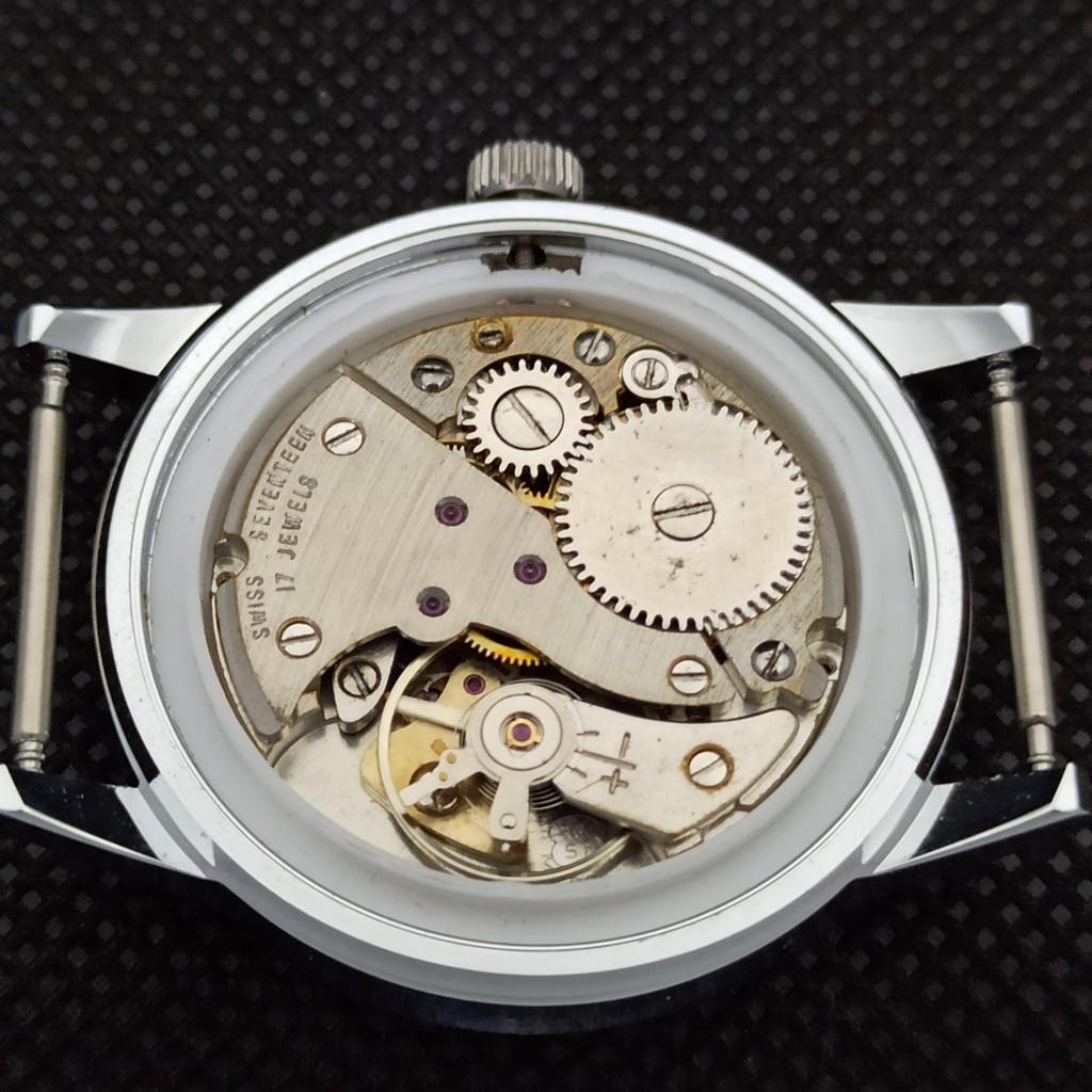 ВОССТАНОВЛЕННЫЕ ВИНТАЖНЫЕ МУЖСКИЕ ЧАСЫ MONTINE OF SWITZERLAND 17J A285414-2 MontineQ-a285414