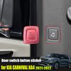 Для Kia Carnival Sedona KA4 2021 2022 2025 2024 Кнопка переключателя средней двери декоративная накладка из алюминиевого сплава интерьер