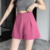 WTEMPO Summer Women's Suit Shorts High Waist Loose Fashion Shorts Wide Leg Shorts Casual Shorts Suit Shorts