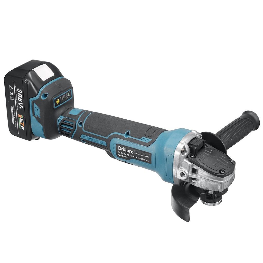 125 мм 100 мм бесщеточная электрическая угловая шлифовальная машина для резки электроинструмент + литий-ионный аккумулятор для батареи Makita 18 В