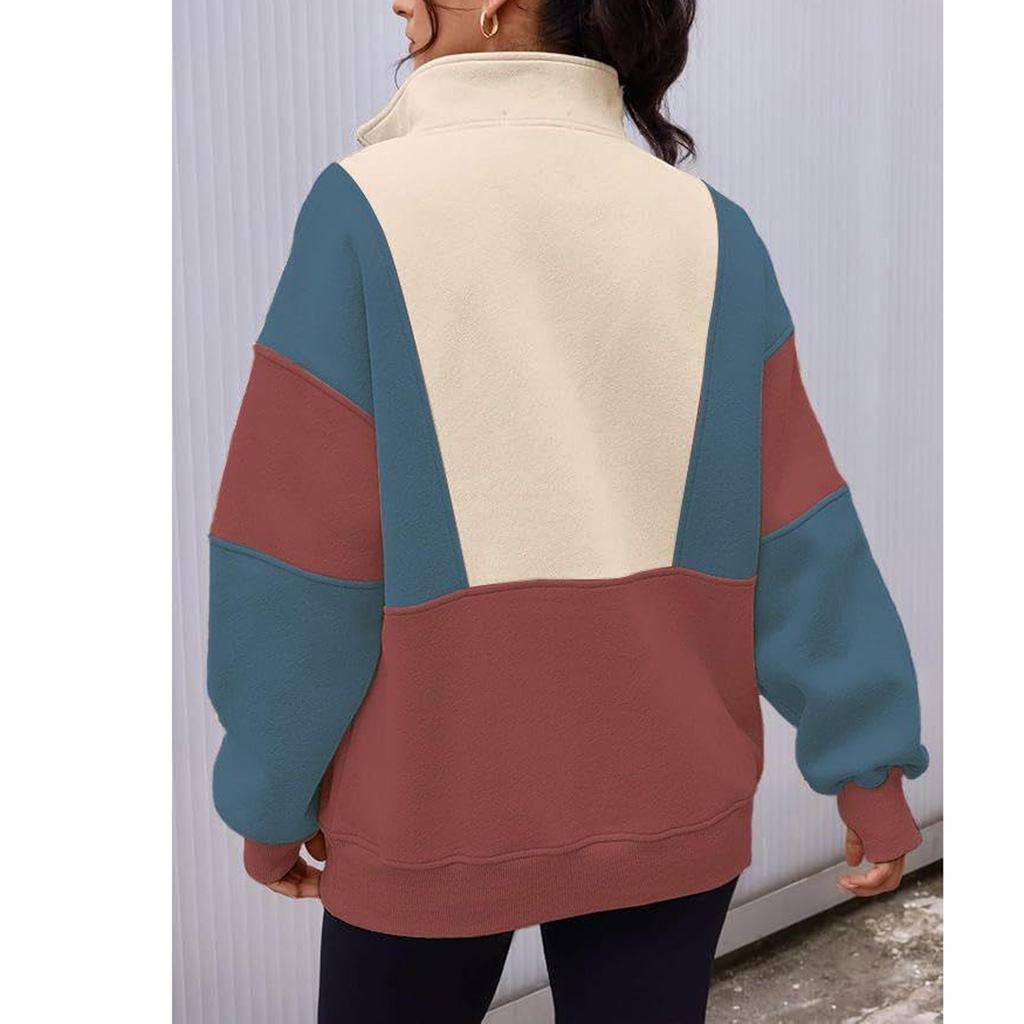 Женские толстовки, пуловеры с длинным рукавом, толстовки с капюшоном и застежкой-молнией на половину длины, топы, осенняя одежда