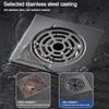 Anti Odor Drain Cover Square Basin Drain Filter  Old Floor Drains Remodeling Accessory