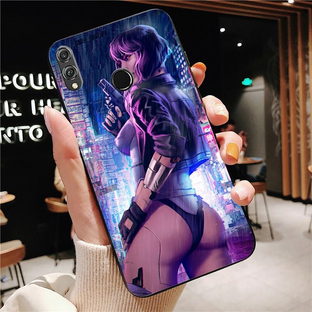 Чехол для телефона Призрак в доспехах Для Huawei Honor 10 lite 9 20 7A 9X 30 50 60 70 pro plus Мягкий силиконовый чехол