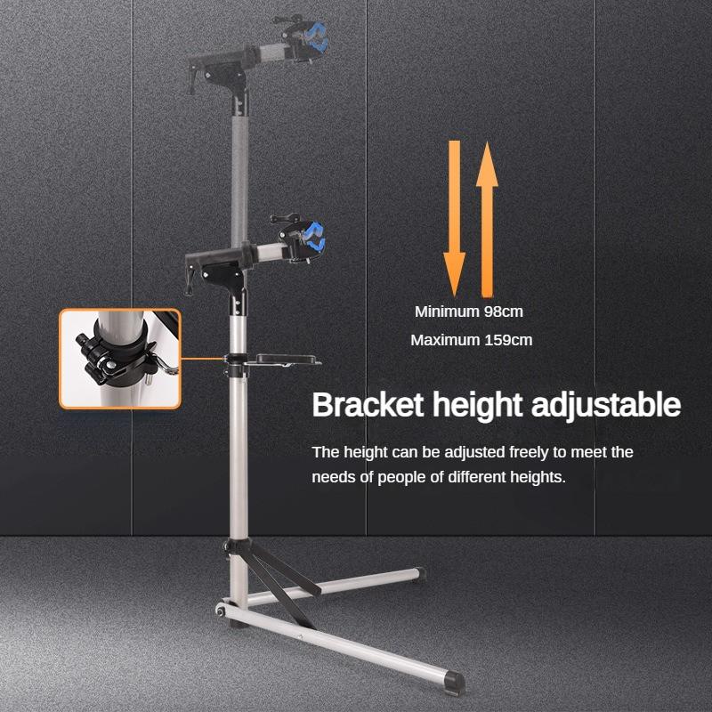 Алюминиевый сплав, рабочий стол для ремонта горных велосипедов, бытовая стойка для инструментов, складная рама для ремонта велосипедов
