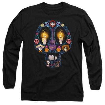 Coco Унисекс Взрослая Футболка День Мёртвых Эрнесто Мигель Гектор Череп