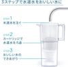 BRITA Water Tested for Filtered Water Japanese Includes 3 Requeri MaxtraPro Pure Performance Cartridges Filter, Jug-Style, PFOS/PFOA Removal,