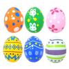 1PC Inflatable Easter Eggs Easter Toys Egg Decoration Inflatable Patio Decoration Eggs Pvc Easter Inflatable Eggs Multi-Style