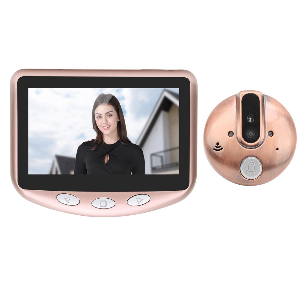 4.3in 720P Видеодомофон Камера 120 градусов Широкоугольный Инфракрасный Ночное Видение Для Дома