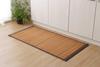 Коврик для кухни Ikehiko Bamboo DX Plain Brown 60×180 см #5386030