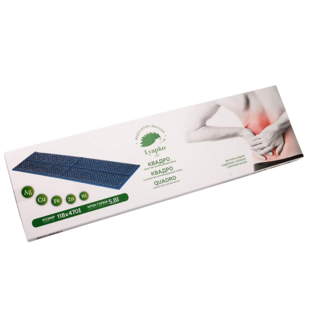 Аппликатор Ляпко Квадро Quadro Уникальный Акупунктурный Массажер Для Тела, Спины, Позвоночника, Рук, Ног, Суставов