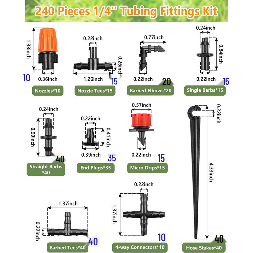 Регулируемый садовый дождеватель и система капельного полива