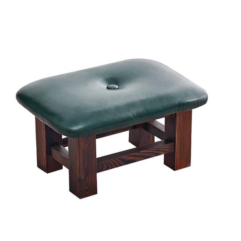 1 шт. мягкая деревянная кожаная скамейка для дома гостиная стул для смены обуви