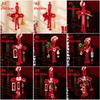 Handcrafted New Year Decoration DIY Lucky Charm Chinese Knot Ornaments Tassel Hanging Design Spring Festival Decorations