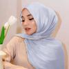 Long Headscarf Solid Color Wraps Shawl Fashion Ethnic Style Scarf  Women