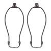 Pack of 2 Lamp Shade Harp Holder Support Bracket Set Lamp Part Light Accessory Hardware Texture for E26 Light Bases