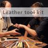 Инструменты для работы с кожей Fenrry Набор для шитья по коже Набор для ремонта обивки с вощеной нитью Шило для начинающих Шитье своими руками