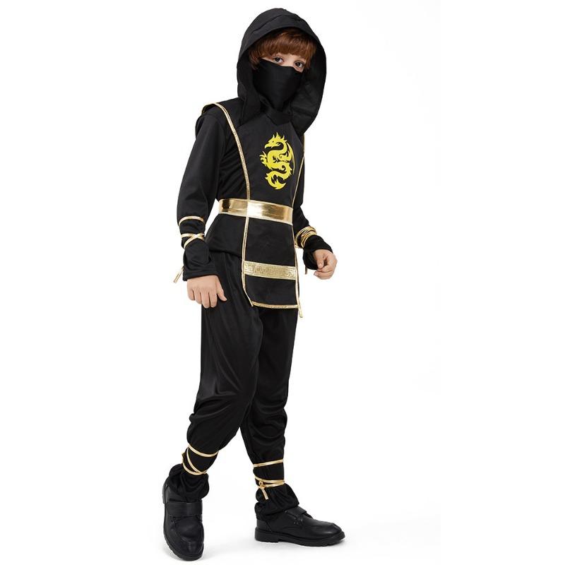 Детский костюм Наруто для выступления Новый костюм аниме на Хэллоуин, костюм самурая Костюм ниндзя