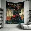 Elden Ring Mist Wall Hanging Printed Fabric Blanket Decorative Tapestries for Bedroom Living Room Home Decor