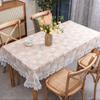 Водонепроницаемая скатерть с принтом, устойчивая к ожогам и маслу, кружевная скатерть из ПВХ, домашняя кофейная скатерть, скатерть в европейском стиле