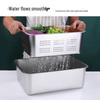 Stainless Steel Rectangular Deep Basin