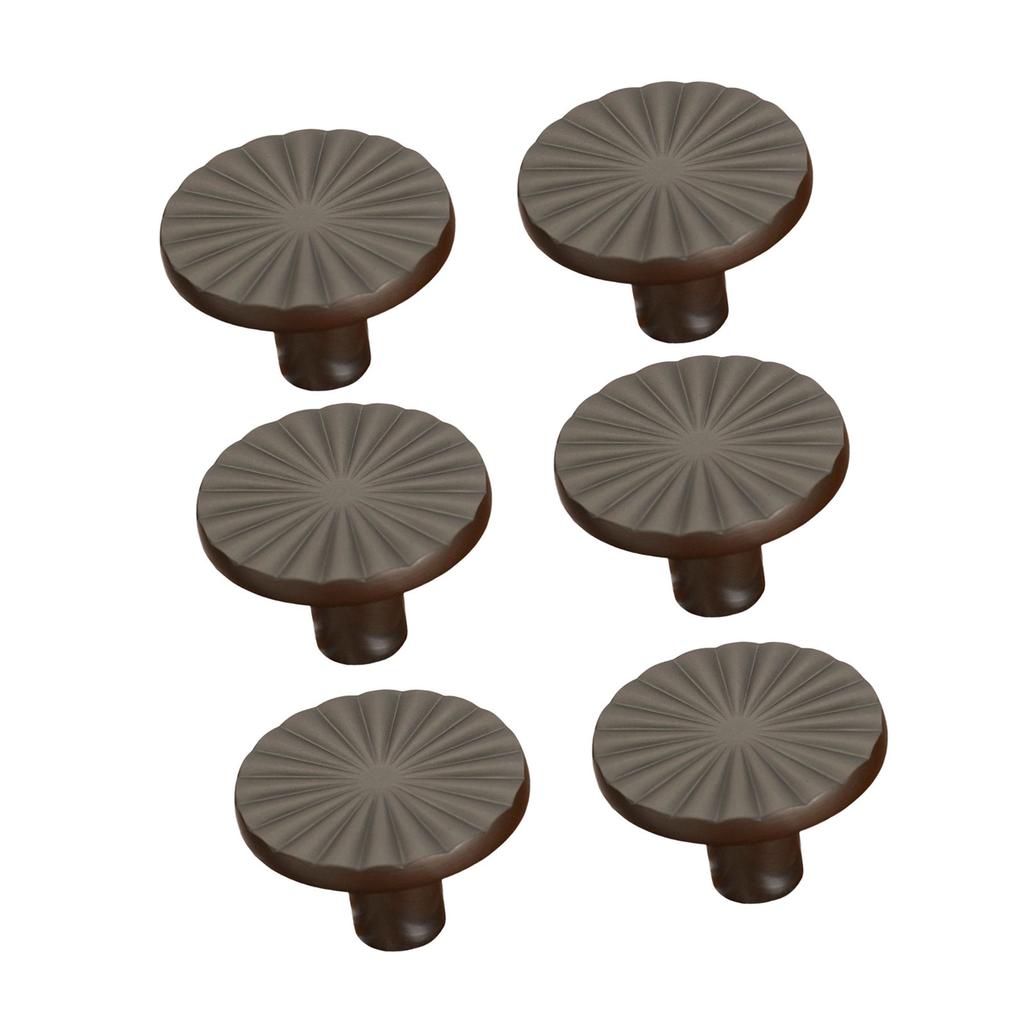 Набор из 6 элегантных ручек для ящиков, отделка матовая латунь, ручка из цинкового сплава для современной минималистичной домашней декорации, для ежедневного использования