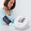 Blood Pressure Monitor Upper Arm with LCD Display Adjustable Cuff Automatic BP Monitor Home Use Tonometers