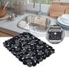 2pcs Kitchen Sink Protector Pad Grid Accessories Dishes Drying Mat Sink Bottom Tableware Drain Pad Countertop Drainage