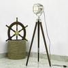 Chrome Finish Stylish Modern Royal Nautical Floor Lamp Tripod Home Decor Light