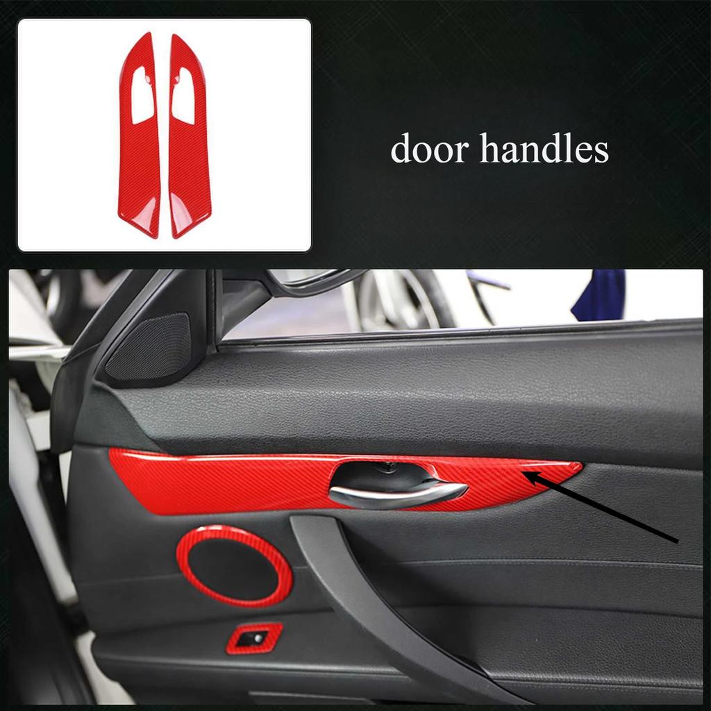 Автомобильный салон Gear Центральная консоль Крышка Отделка Наклейки ABS Для BMW Z4 E85 2009-2015 Аксессуары Украшение в стиле углеродного волокна