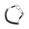 Safety Hauling Rope Safety Rope Spiral Coiled Lanyard Stretch Fishing Tools Spring Elastic Rope