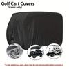 Универсальный чехол для гольф-кара, Совместим с моделями EZGO, Club Car, Yamaha на 2-4 места, Прочный и легкий в установке