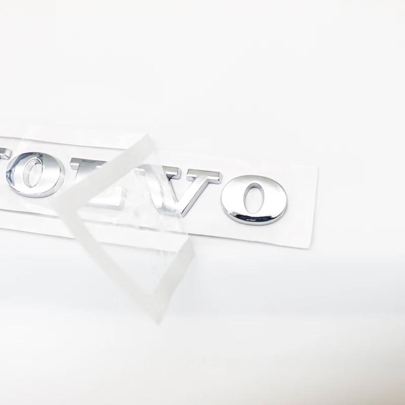 Новая ABS Наклейка с Буквами для Автомобиля VOLVO Наклейка с Логотипом на Багажник для Volvo XC60 XC90 S60 S80 S60L V40 V60 T5 T6 AWD Аксессуары для Стайлинга Автомобиля