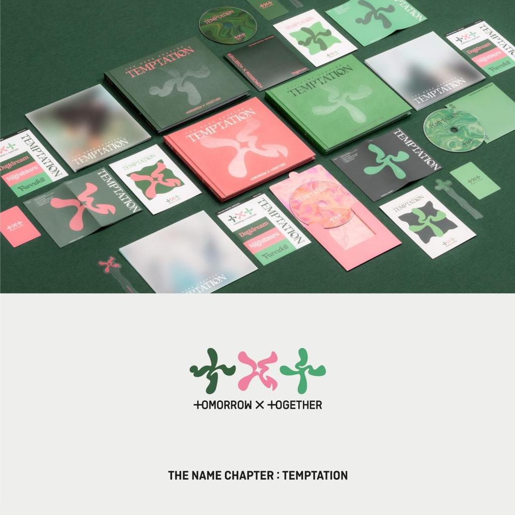 TXT THE NAME CHAPTER : TEMPTATION Album