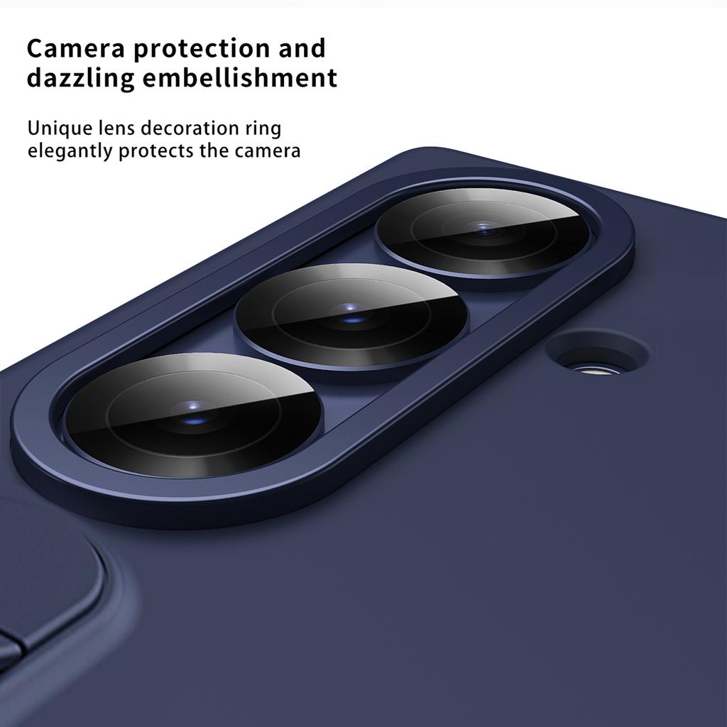 Вертикальный чехол-книжка с кармашком для карты и подставкой для Samsung Z Fold7 5G, Невидимая подставка, Наручный держатель для Galaxy Z Fold 7 6 5 4, Чехол